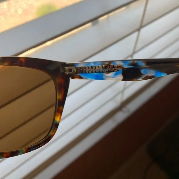 Karen Kane Blue Tortoiseshell Cat-Eye Sunglasses - Picture 10 of 17